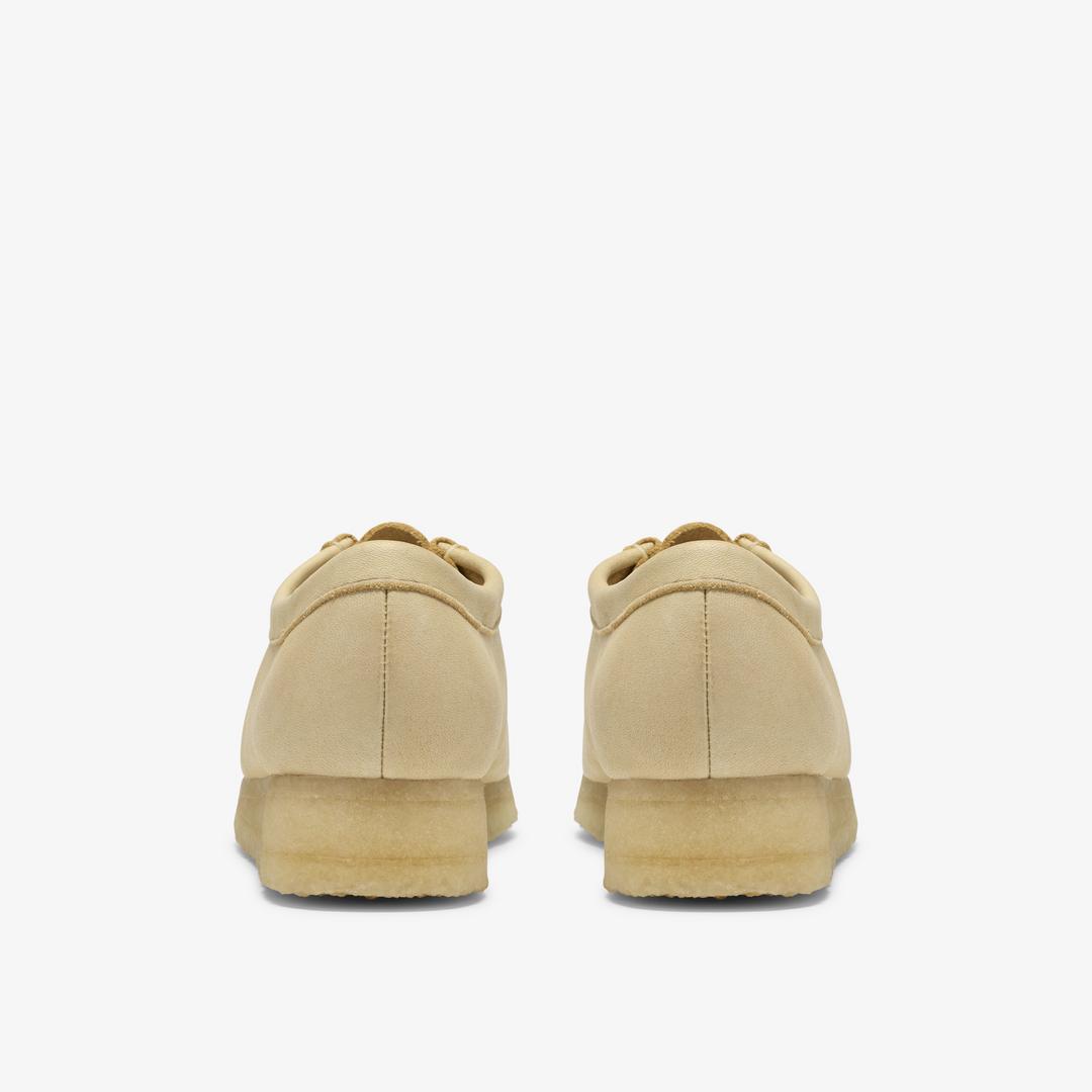 Womens Wallabee Pale Yellow Leather - Image 7