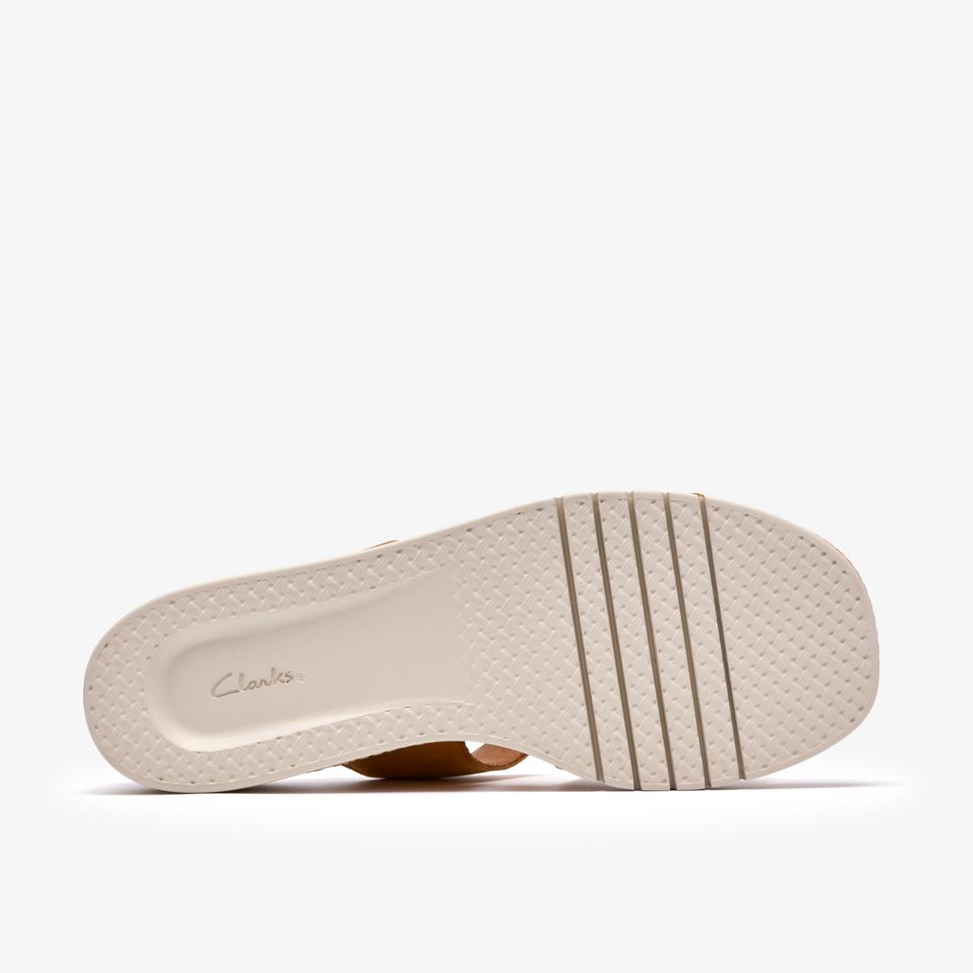 Womens Kidiki Cove Tan Nubuck Wedges - Image 4