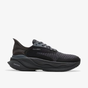 Pace Walk Women's Black Athleisure Shoes