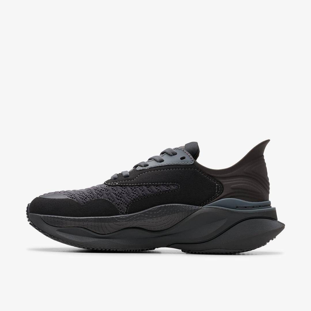 Pace Walk Women's Black Athleisure Shoes - Image 3