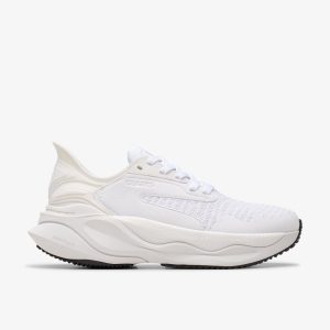 Pace Walk Women's White Athleisure Shoes