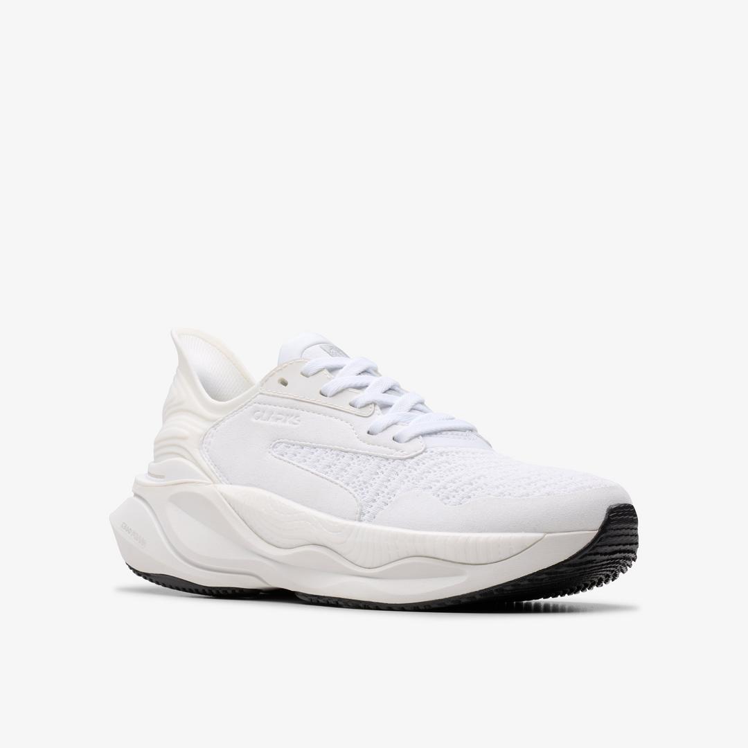 Pace Walk Women's White Athleisure Shoes - Image 4