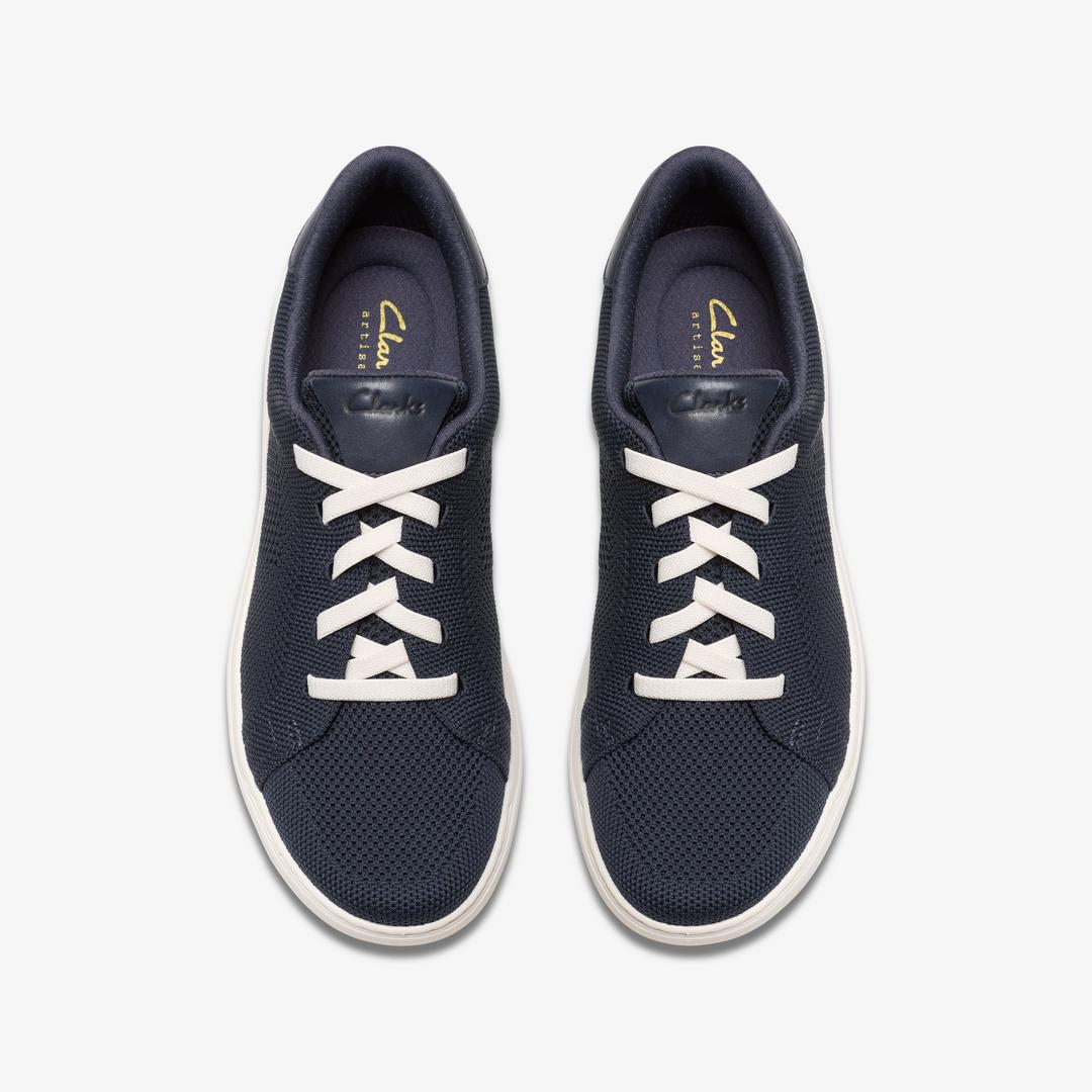 Women's Nalle Walk Navy Knit Sneakers - Image 6