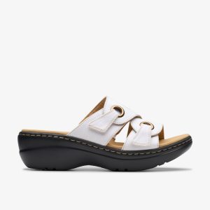 WOMENS Merliah2 Cove White Leather Wedges