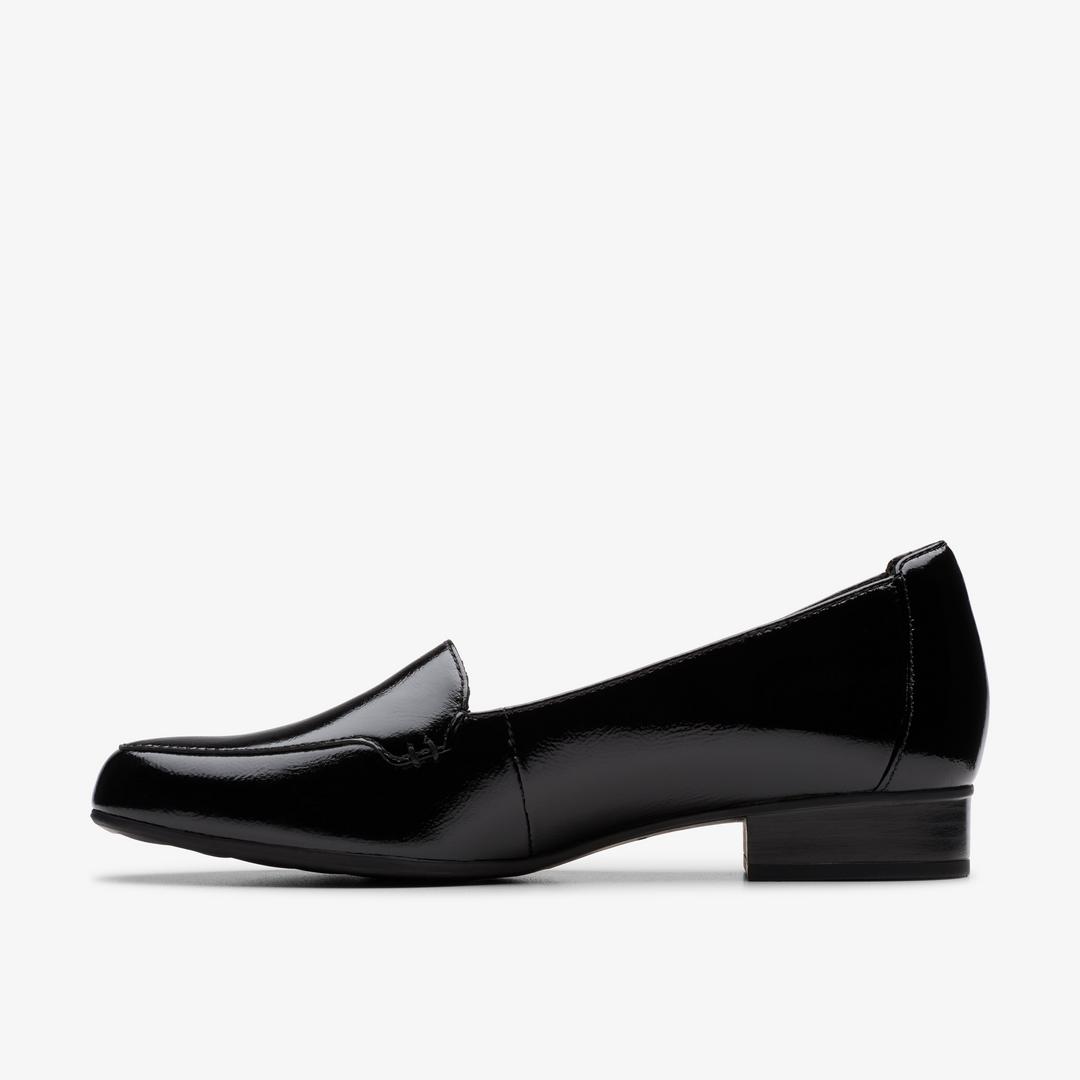 Womens Krystine Lily Black Patent Slip-Ons - Image 2