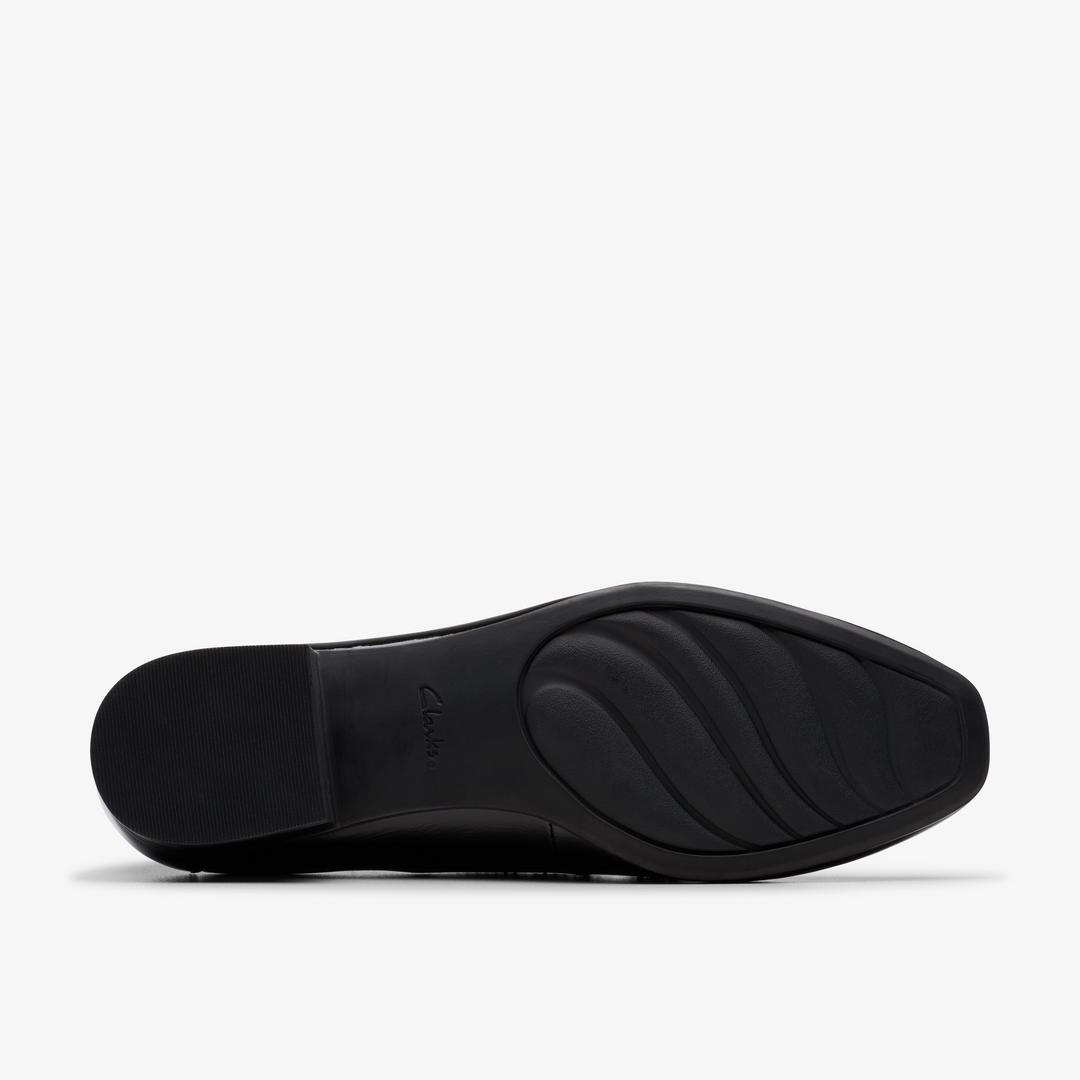 Womens Krystine Lily Black Patent Slip-Ons - Image 3