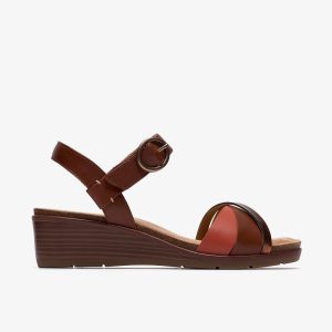 Womens Kacha Twist Rust Wedges