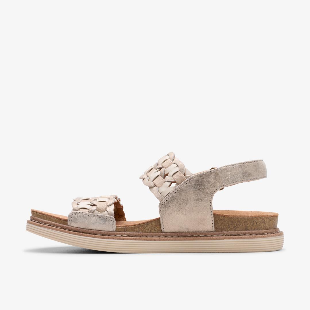 Women's Arwell Glide Metallic Combination Flat Sandals - Image 4