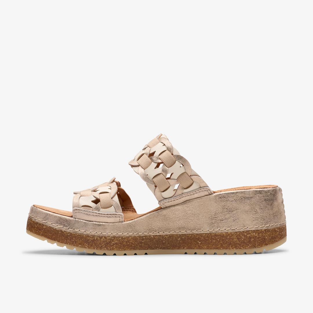 Women's Kassanda Mule Metallic Combination Mules - Image 2