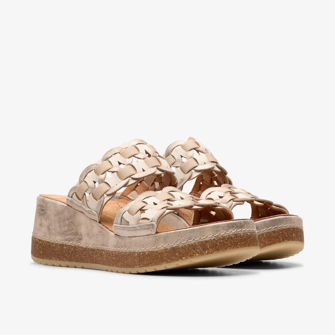 Women's Kassanda Mule Metallic Combination Mules - Image 4