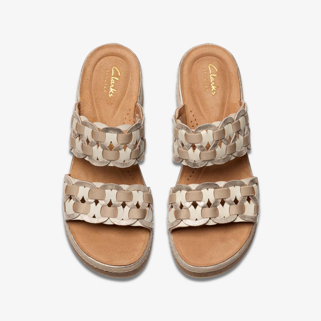 Women's Kassanda Mule Metallic Combination Mules - Image 6