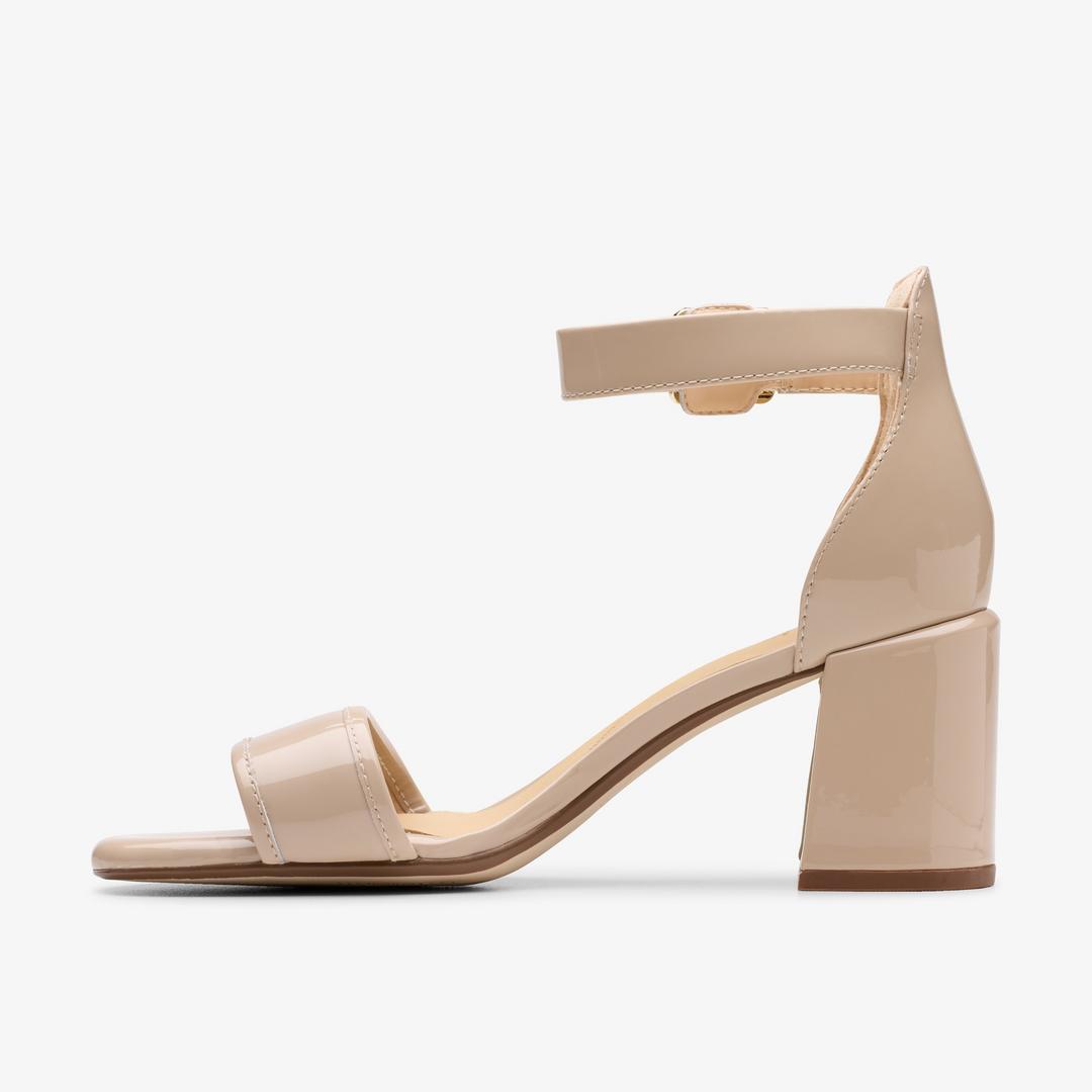 Women's Ezoria Mae Sand Patent Heeled Sandals - Image 3
