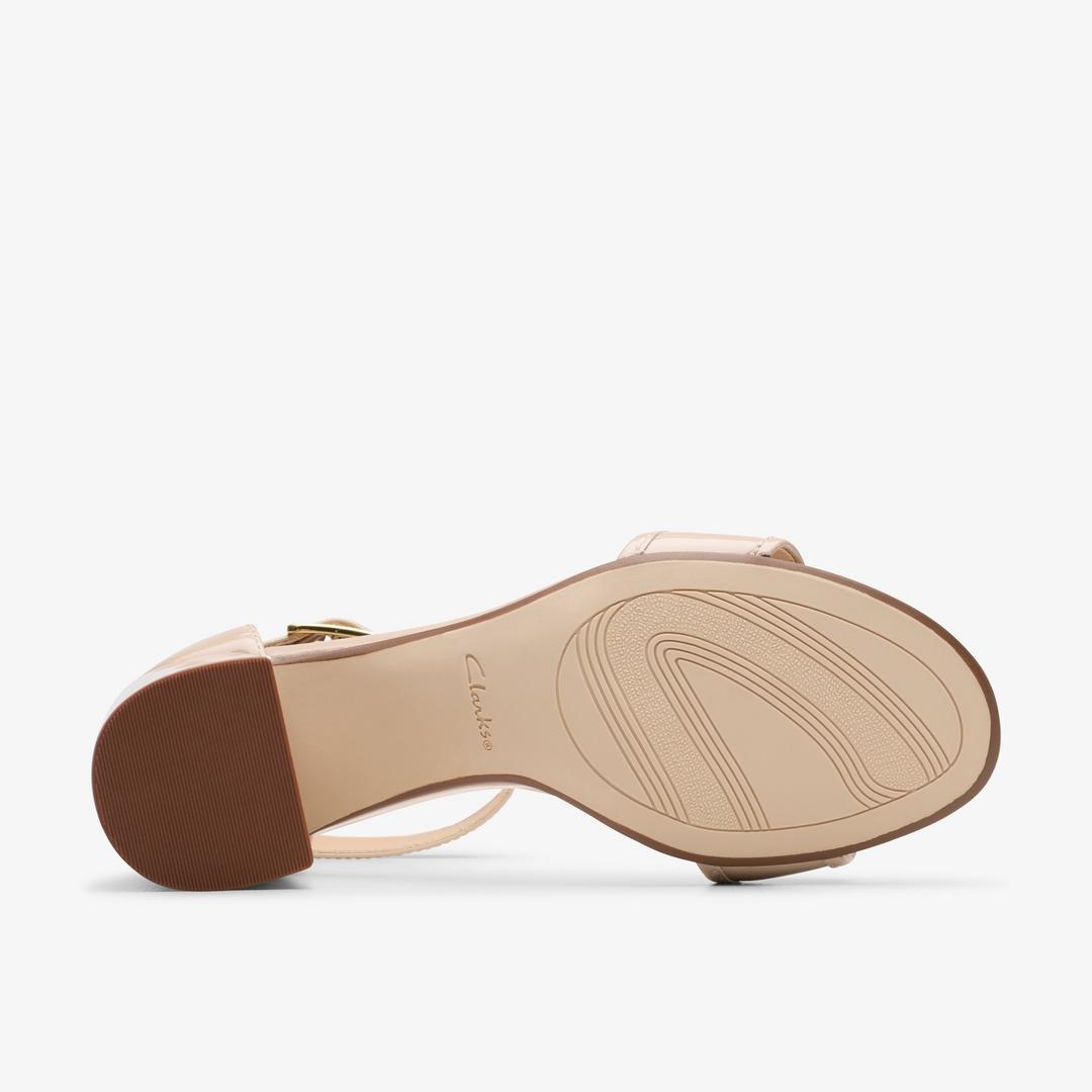 Women's Ezoria Mae Sand Patent Heeled Sandals - Image 4