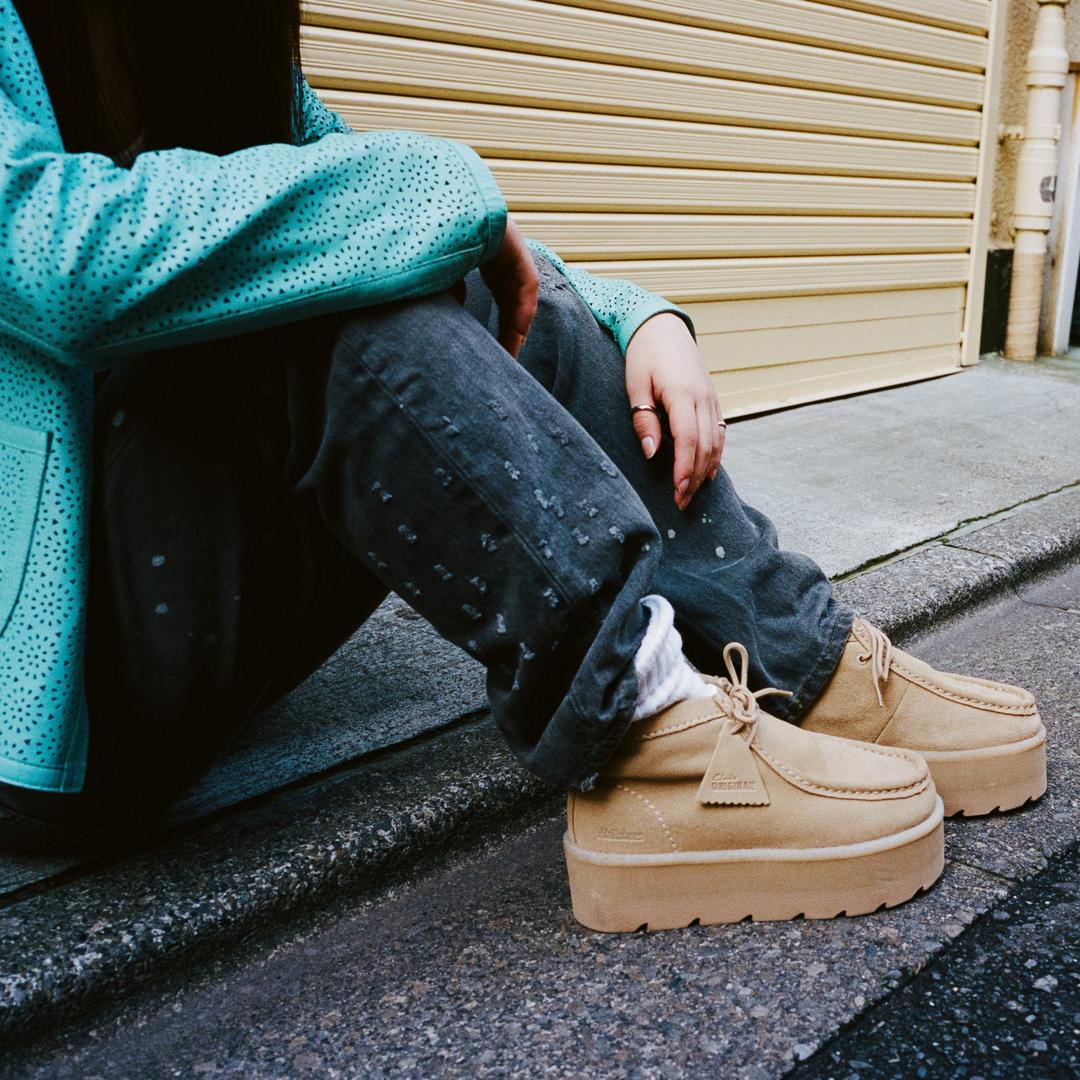 Womens Meare Wall Boot ELVTD Maple Suede Wallabees - Image 2