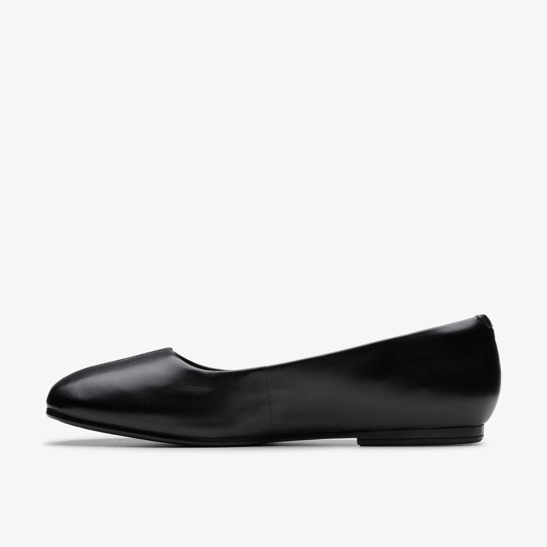 Womens Livia Lily Black Leather Pumps US - Image 2