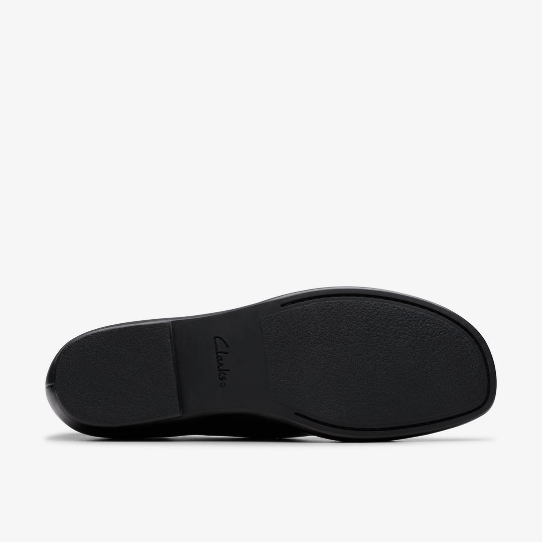Womens Livia Lily Black Leather Pumps US - Image 3