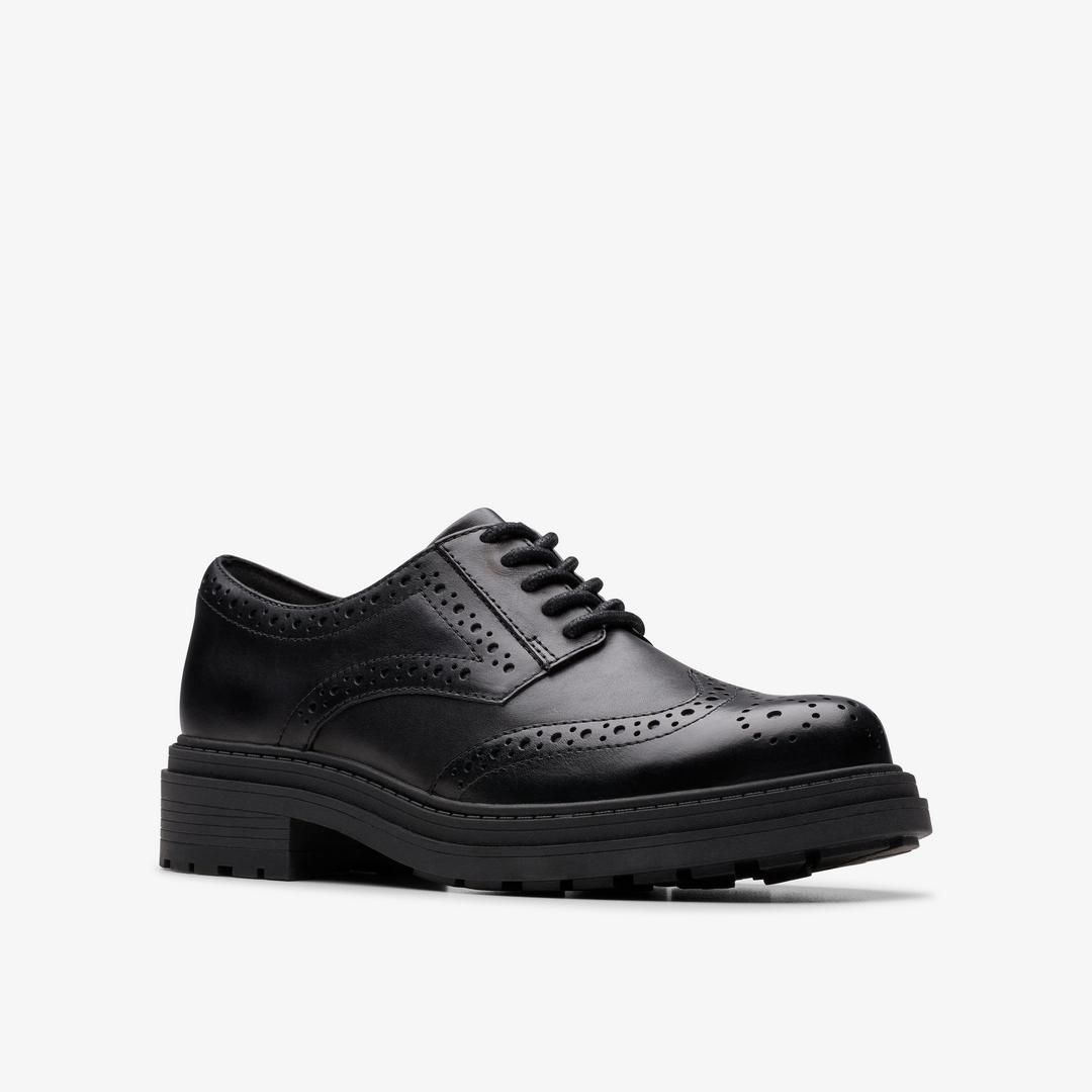 WOMENS Orinoco3 Derby Black Leather Loafers - Image 4