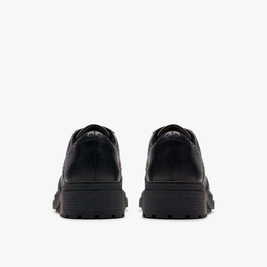 WOMENS Orinoco3 Derby Black Leather Loafers - Image 5