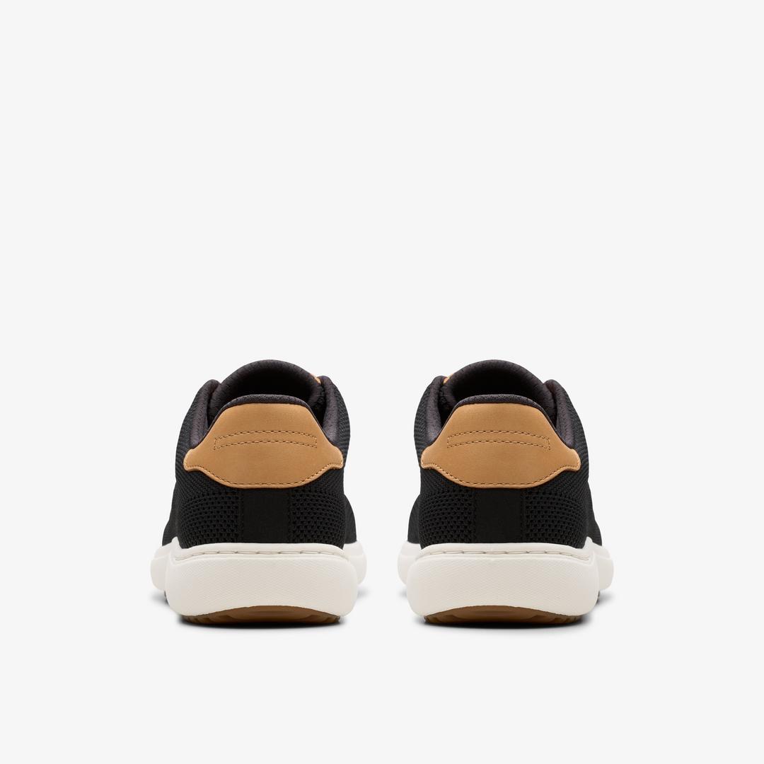 Women's Nalle Walk Black Knit Sneakers - Image 5
