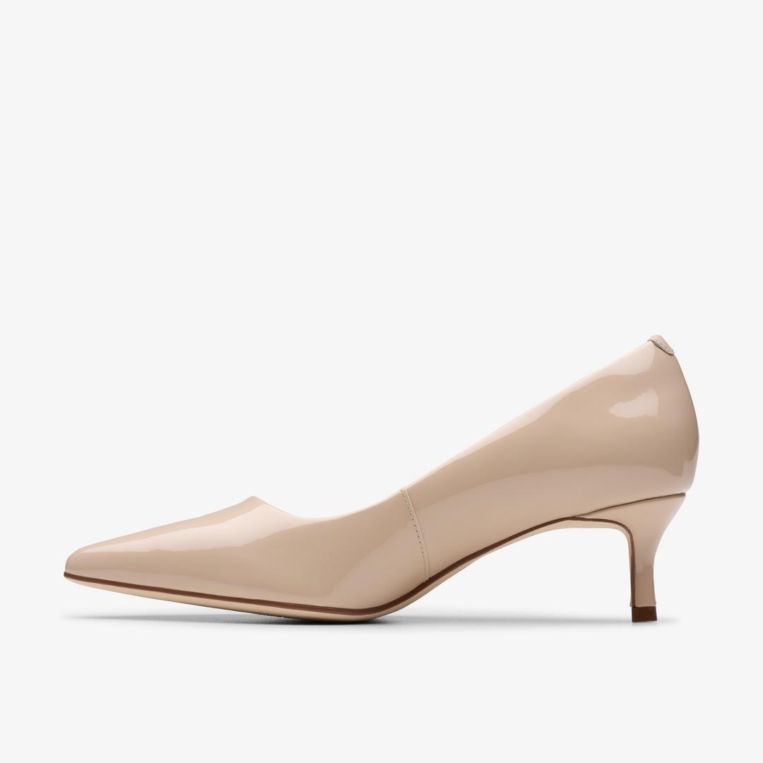 WOMENS Zarey Court Sand Patent Court Shoes US - Image 3
