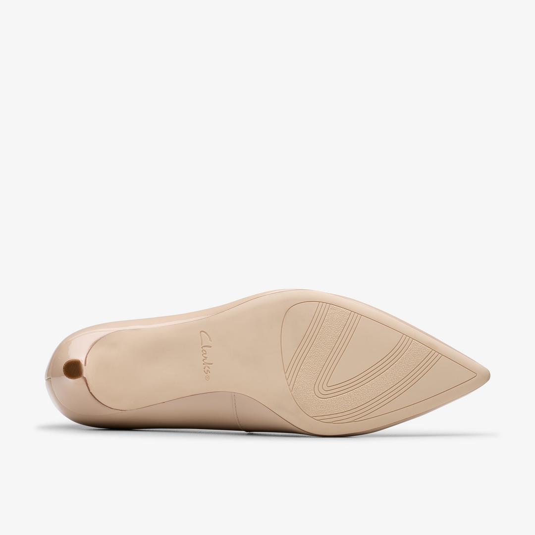 WOMENS Zarey Court Sand Patent Court Shoes US - Image 4
