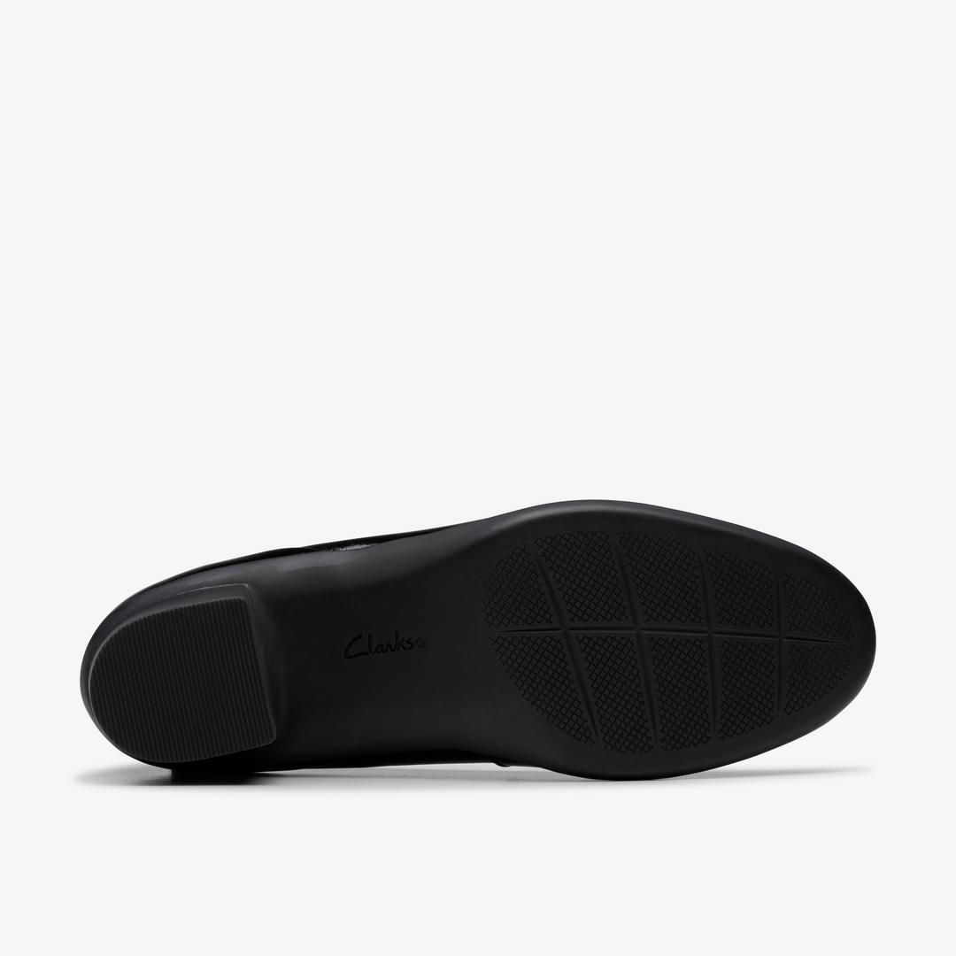 Womens Shaya Poppy Black Patent Pumps - Image 3