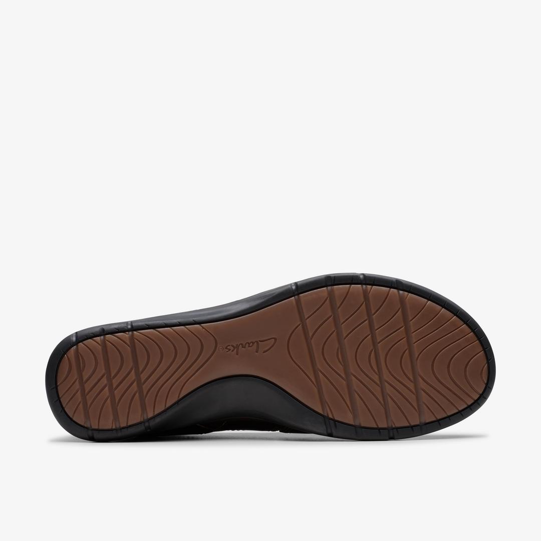 Womens Certina Ease Dark Brown Leather Slip Ons - Image 3