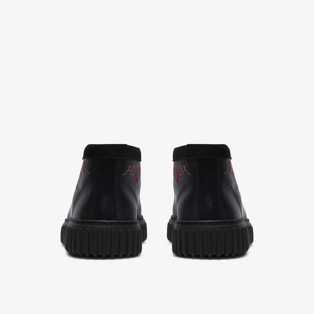 Mens Torhill Hi Black Ankle Boots - Image 11