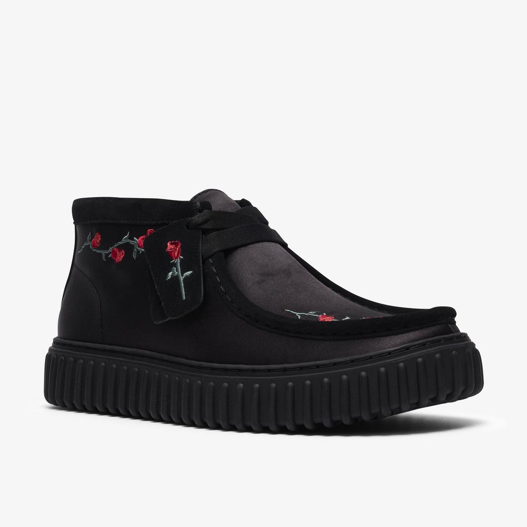 Mens Torhill Hi Black Ankle Boots - Image 13
