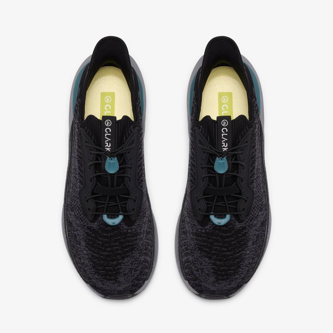 Mens Pace Rise Black Combination Sneaker - Image 10