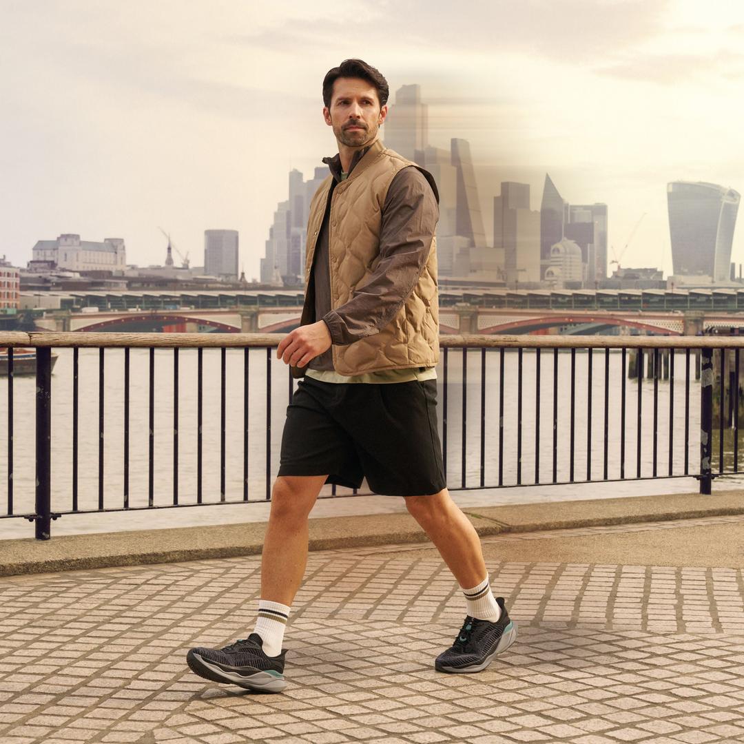 Mens Pace Rise Black Combination Sneaker - Image 4