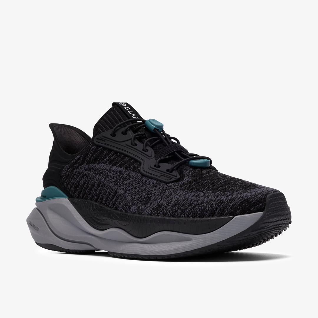 Mens Pace Rise Black Combination Sneaker - Image 8