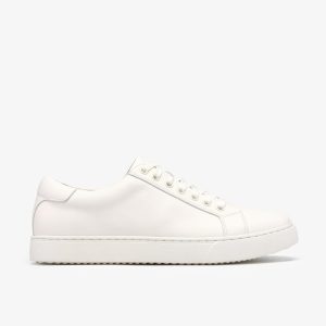 Mens Lockton Lace White Shoe