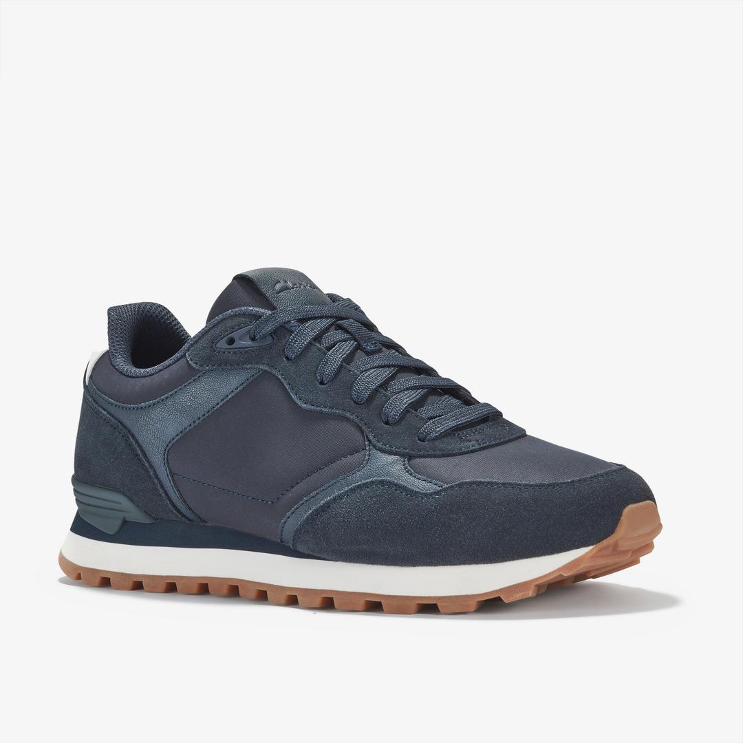 Mens Molland Go Navy Combination Sneakers - Image 4