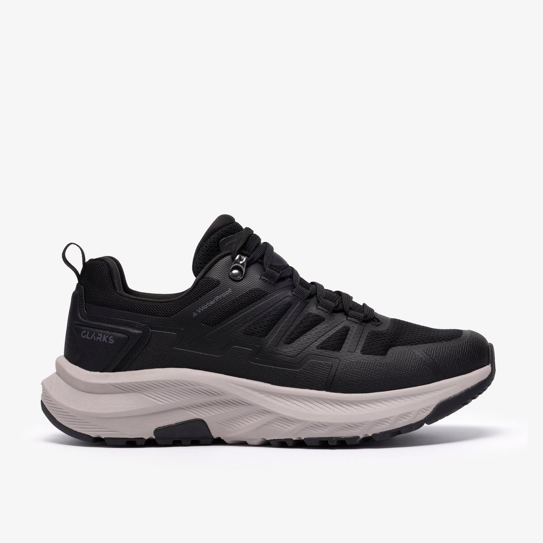 Mens Enford Lo WP Black Sneakers