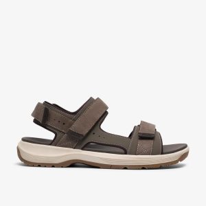 Mens Guideview Trek Taupe Sandals