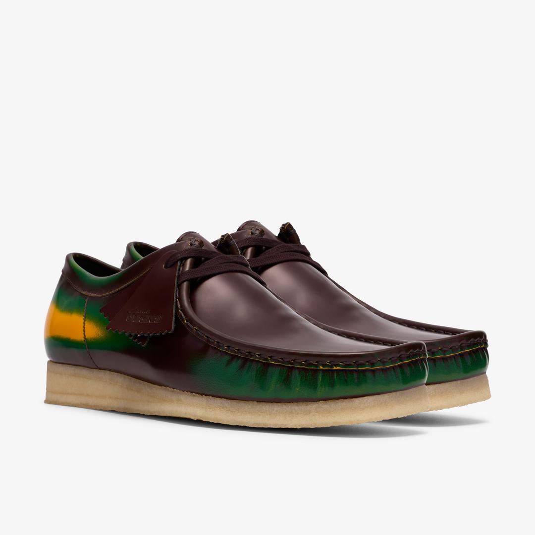 Mens Wallabee Brown Brush Off Wallabees - Image 4
