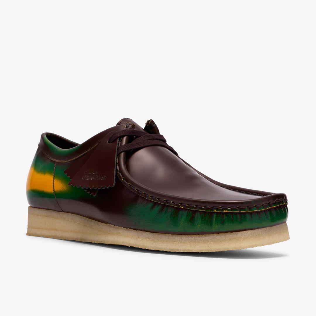 Mens Wallabee Brown Brush Off Wallabees - Image 7