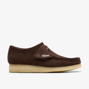Men's Wallabee? Dark Brown Suede Shoes