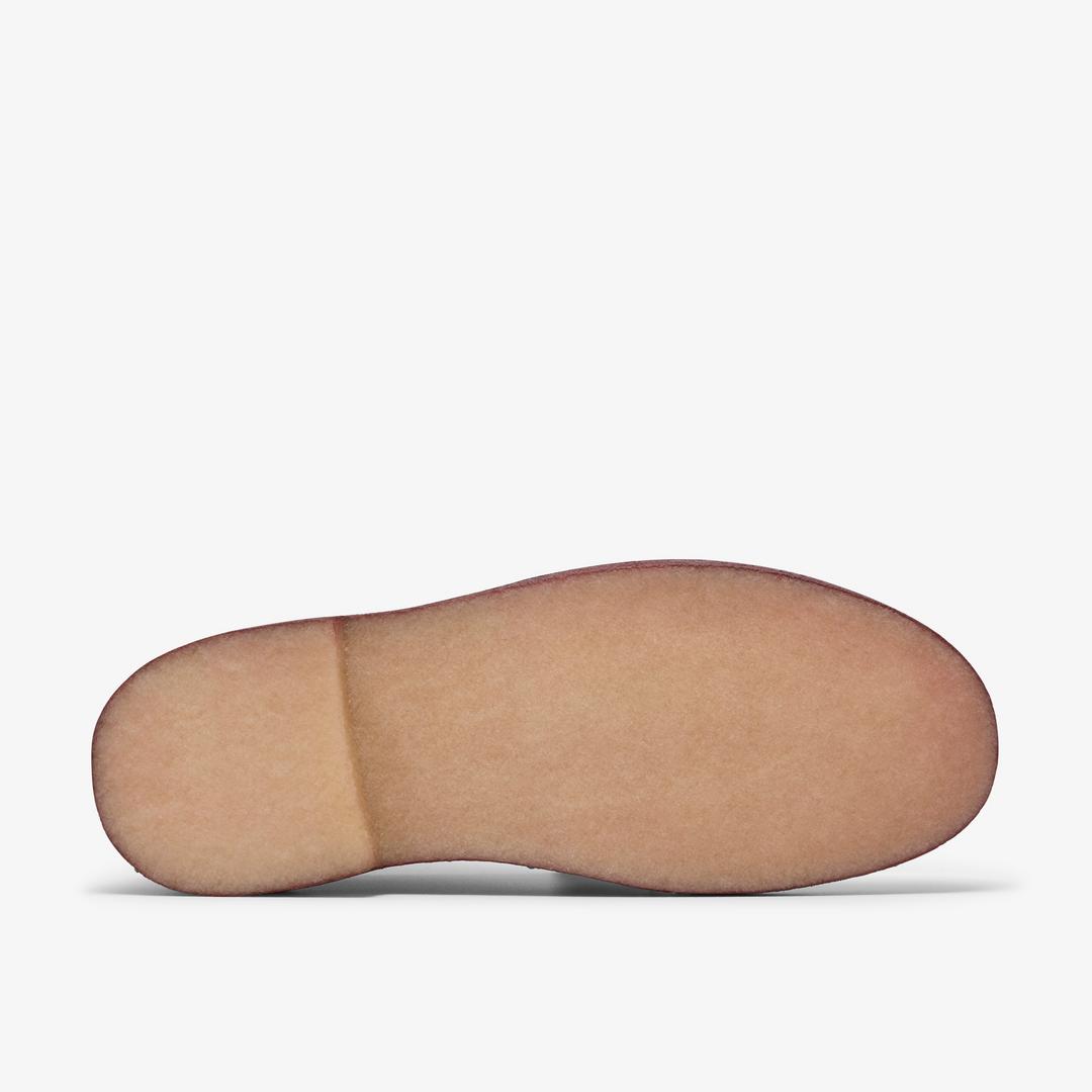 Mens Desert Boot White Leather Desert Boot - Image 3