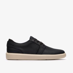Mens Brodin Seam Navy Sneakers