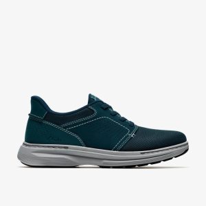 Mens Craftwell Low Navy Lace Up Shoes
