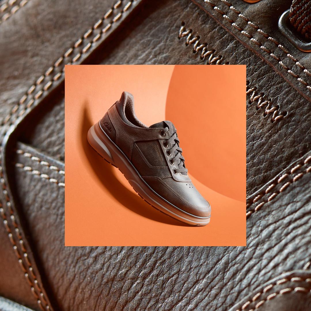Mens Mullan Easy Dark Brown Leather Shoes - Image 4