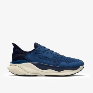 Mens Pace Walk Blue Sneakers