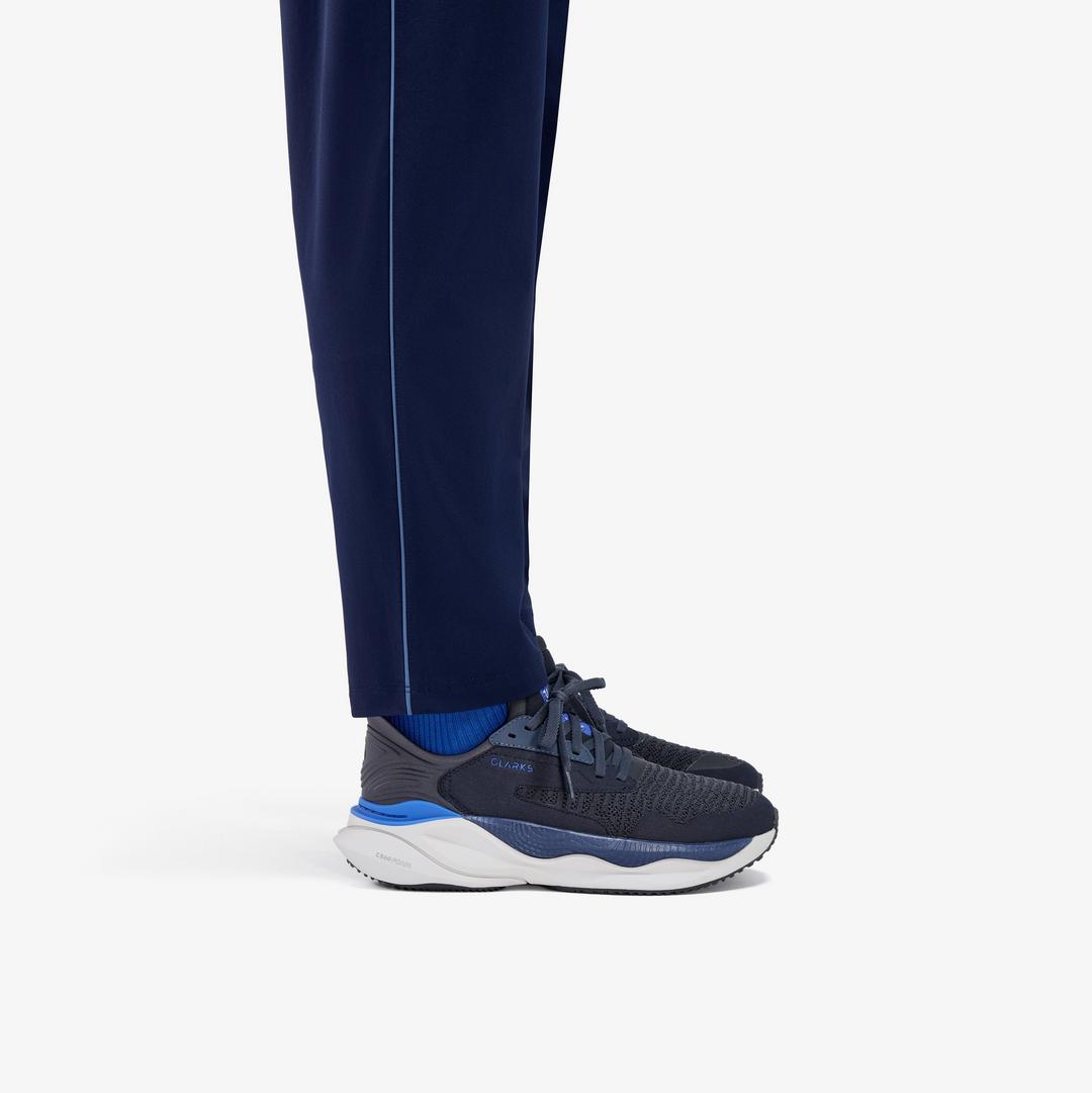 Mens Pace Walk Blue Sneakers - Image 2