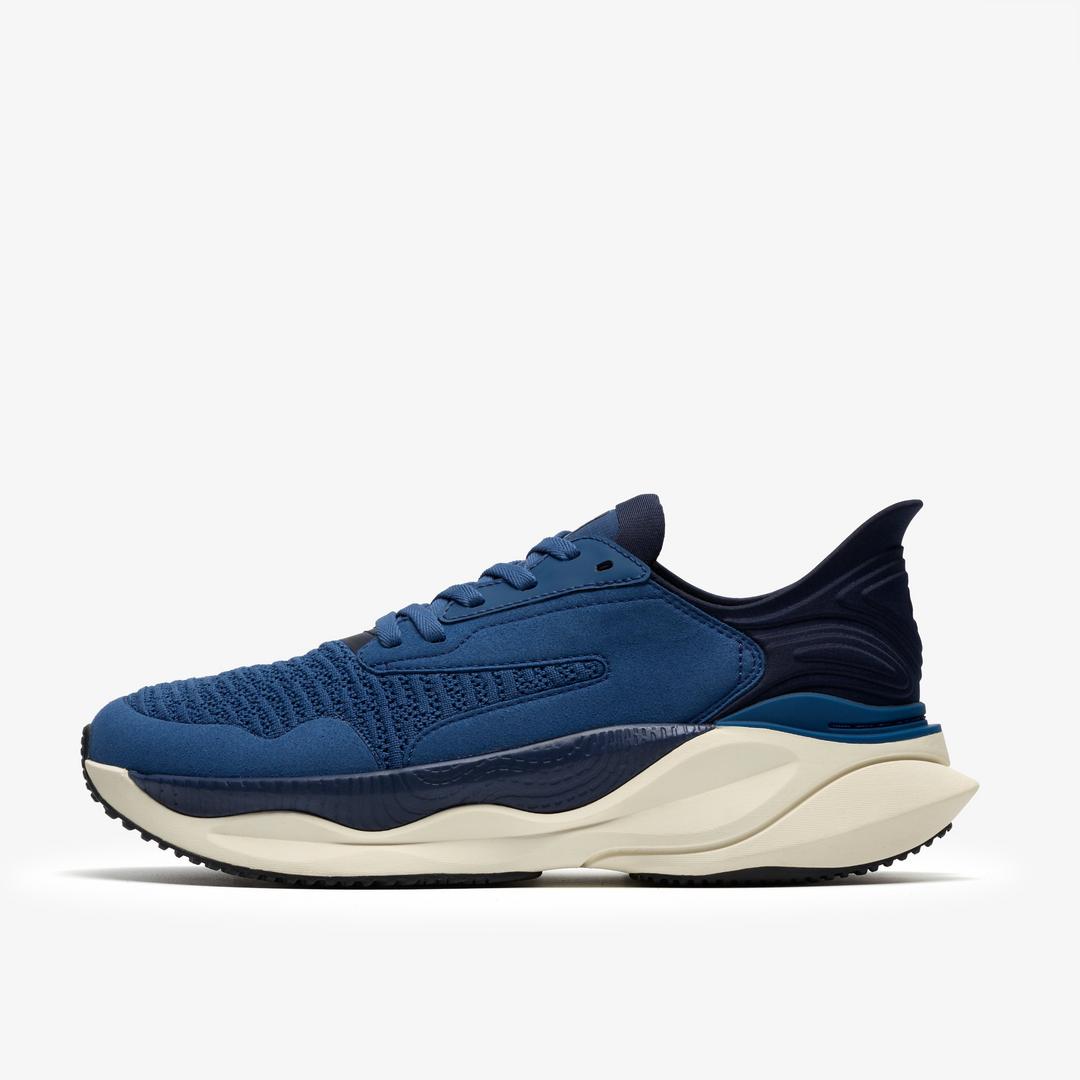 Mens Pace Walk Blue Sneakers - Image 4