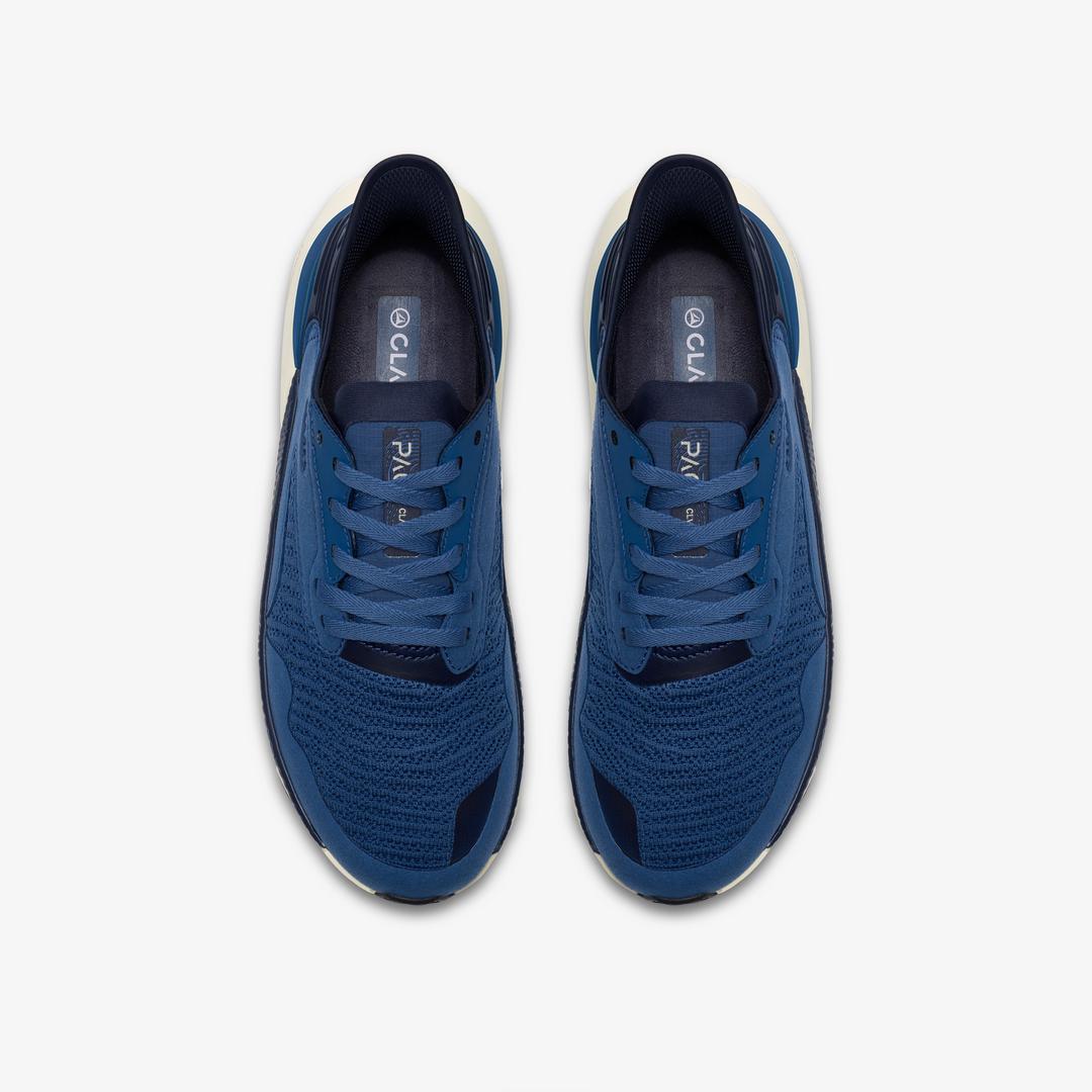 Mens Pace Walk Blue Sneakers - Image 8