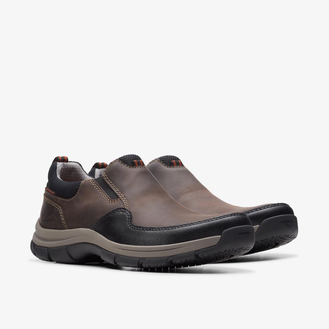 Men's Walpath Step Dark Brown Leather Loafers - Image 4