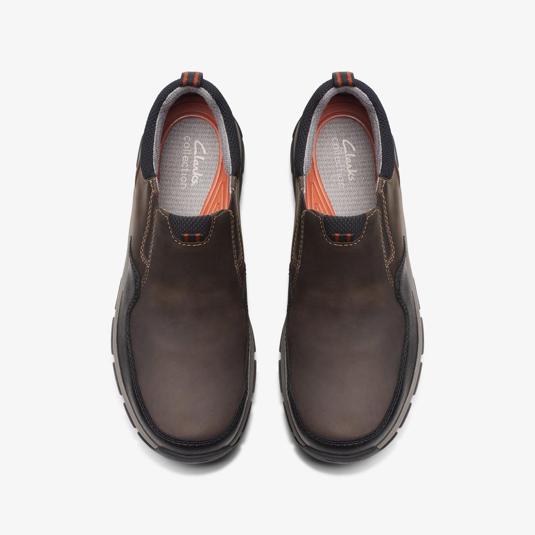 Men's Walpath Step Dark Brown Leather Loafers - Image 6