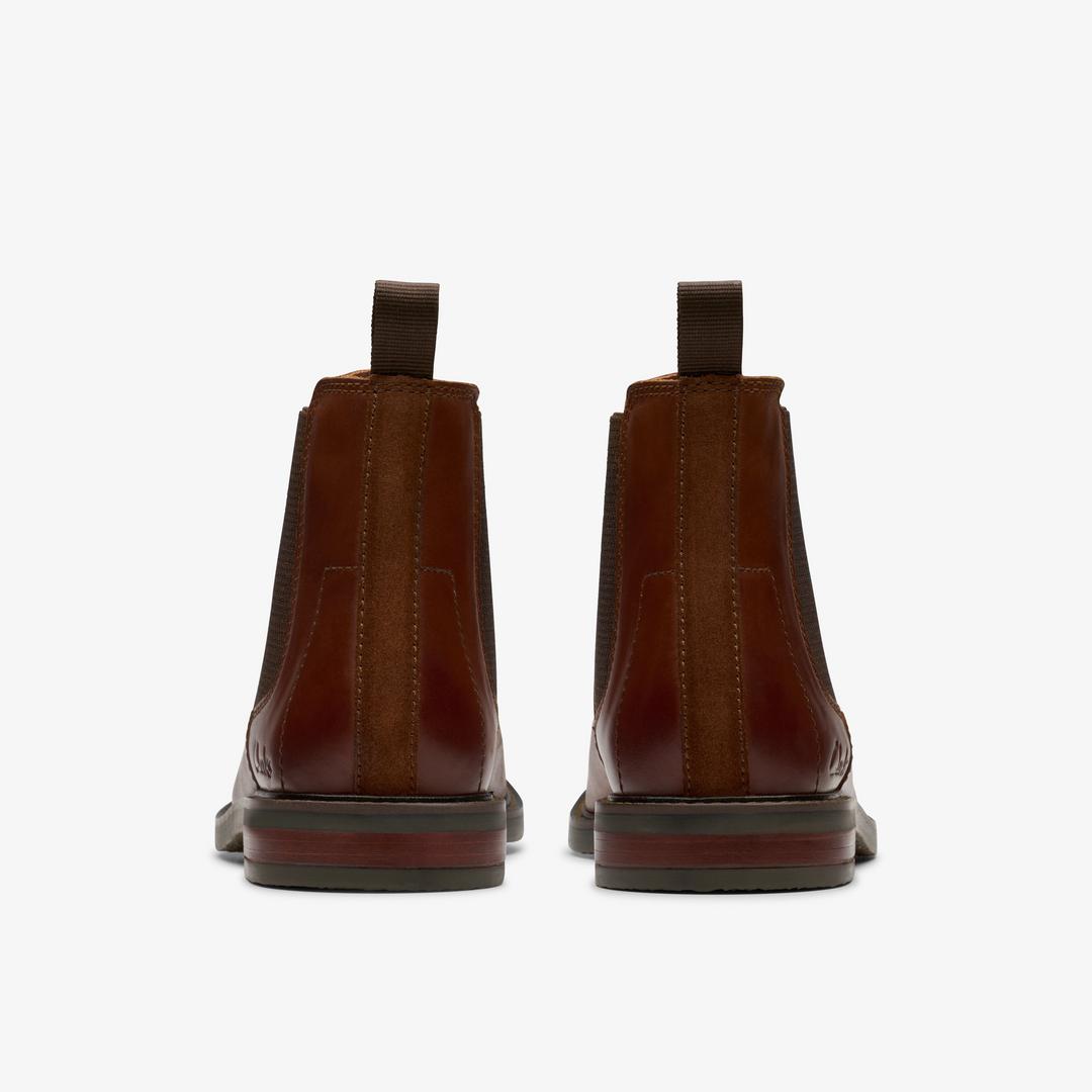 Mens Jaxen Easy Tan Leather Chelsea Boots - Image 5